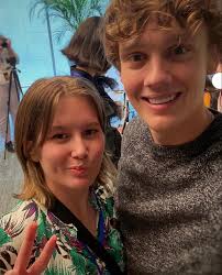 hunter doohan and fan