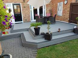 Charcoal grey deck stain image of ronseal ultimate protection decking stain staining deck grey deck stain deck saige composite decking in 2020 with images patio garden design small garden decking ideas deck garden. Cladco Profiles On Twitter We Would Definitely Like To Be Relaxing In This Garden At The Weekend The Mixture Of Light Grey And Black Charcoal Composite Decking Create A Beautiful Effect For