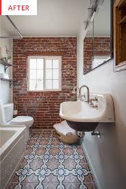 31 Bathroom Tile Ideas Make It Fresh And Not Boring Brick Bathroom Mold In Bathroom Brick Tiles Bathroom