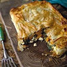 Squash And Spinach Pie Recipe Delicious Magazine Recipe Vegetarian Pie Recipes Vegetarian Pie Recipes