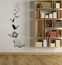 Maybe you would like to learn more about one of these? Wall Decal Library School Classroom Wall Art Sticker Study Room Decoration Fashion Home Ga Wall Stickers Living Room Room Wall Painting Sticker Wall Art