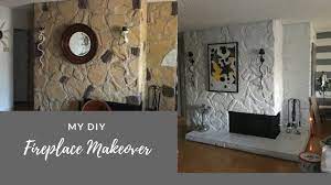 Additionally, there are methods to create a rock fireplace blend in and become a pure portion of the interior decor. Painting A Rock Fireplace Diy Youtube
