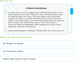 Text refers to content rather than form; Ixl Analyze The Development Of Informational Passages Set 1 10th Grade Language Arts