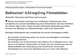 Bellissima® 0,03 mg/2 mg Filmtabletten Gebrauchsinformation - Mylan  Healthcare