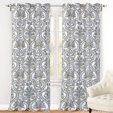 Living room curtains and drapes wayfair professional program enrollment. Canora Grey Couey Eden Damask Room Darkening Thermal Outdoor Grommet Curtain Panels Wayfair