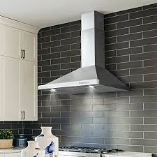 We all need a comfortable environment with fresh air to make our lives happier and lovely. Review For Cosmo 63190 36 In Wall Mount Range Hood With Ductless Convertible Duct Kitchen Chimney Style Over Stove Vent 3 Speed Exhaust Fan Permanent Filters Led Lights In Stainless Steel