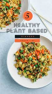 Grab My Free Healthy Recipe Ebook It Has Five Delicious And Healthy Plant Based Dinners You Can Ma Free Healthy Recipes Vegan Dinner Recipes Plantbased Dinner