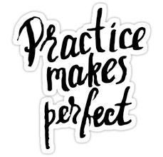  Practice Perfect Makes Slogan Motivation Lettering Phrase Typography Modern Isolated Illustration Positive Training Quot Lettering Slogan Emotions