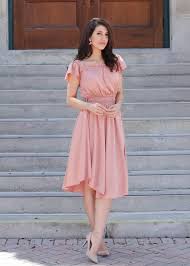 The Faith Dusty Rose Modest Dresses Modest Dresses Casual Dusty Rose Dress