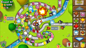 Bloons Tower Defense 3 Flash Game Tower Defense With Monkeys And Darts Try Not To Leave A Balloon At The Screen It Gets Tower Defense Defense Games Games