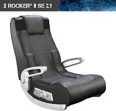 Premium quality all the way, from the exterior to the interior. Amazon Com X Rocker 5143601 Ii Se 2 1 Black Leather Floor Video Gaming Chair 27 8 X 18 5 X 17 5 Black Sports Outdoors
