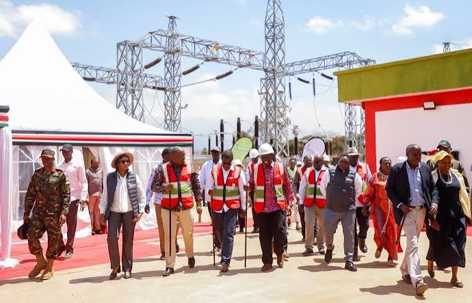 Ruto Commissions Power Transmission Projects in Kajiado, Machakos and Makueni