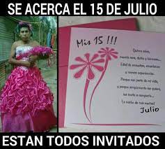 El gobierno de cuba anunció una medida excepcional para hacer frente a la escasez y el malestar social que desembocó en inéditas protestas en toda la isla. Imagenes Graciosas Feliz 15 Anos Julio Wattpad