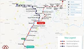 lucknow metro map lines route hours tickets