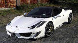 Ferrari 458 White Mansory Hd Wallpapers From Http Www Hotszots Eu Ferrari Hdwallpapersbackgroundsferr Ferrari 458 Italia White Ferrari Car Ferrari 458 Italia