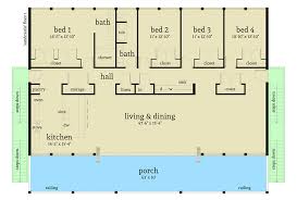 This is a modern piling home with a 'loft' style living space. Plan 44073td Modern Piling Loft Style Beach Home Plan