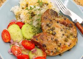 While the meat is cooking, prepare the barbecue sauce and refrigerate until ready to use. Pork Chops With Rich Caper Lemon Sauce Palatable Pastime Palatable Pastime
