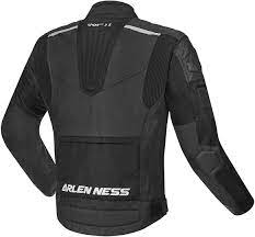 Arlen Ness Tek M Motorcycle Leather Textile Jacket Ce Approved Ebay