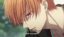 Kyo sohma is the deuteragonist of the anime and manga series fruits basket. Kyo Tohru Gifs Tenor
