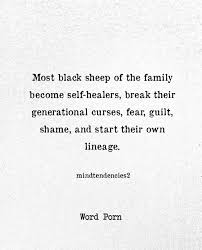 It's like an extended family dinner party. Word Porn Most Black Sheep Of The Family Facebook