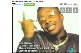 In 1990, rick james sued mc hammer for copyright when hammer sampled his song super freak in hammer's hit can't touch this without permission. U Cant Touch This Mc Hammer Niemand War So Cool Wie Er Panorama Schwarzwalder Bote