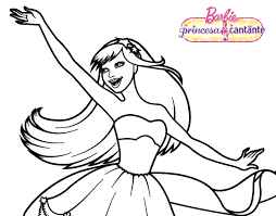 Pin En Dibujos De Barbie Para Colorear