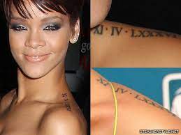 Unless it comes to crotch tattoos. Rihanna S Tattoos Meanings Steal Her Style
