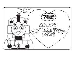Activities For Kids Coloring Pages Puzzles Thomas Friends Friends Valentines Train Valentine Thomas And Friends
