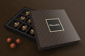 Create a realistic chocolate package mockup display in few seconds. Candy Box Mockup Free Download Mockup