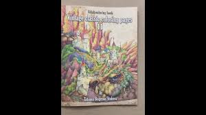 You can print them any time you want on page of desired quality! Vintage Classic Coloring Pages 2 Flip Through Youtube