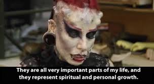 Maria Jose Cristerna, a mother of four, a tattoo artist and a former  lawyer, decided to physically transform herself after...