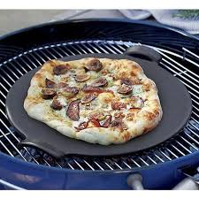Pizza Stone Glazed Grilling Ceramic Handles Primo Grill Cordierite Square Black Ebay Pizza Stone Specialty Cookware Baking Stone