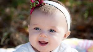 Baby shower decorating ideas don't have to be complicated. Beautiful Cute Baby Girl Is Wearing White Dress And Headband Hd Cute Wallpapers Hd Wallpapers Id 78795