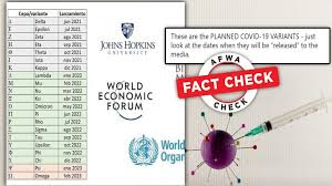 None of these variants are expected to help the coronavirus evade the many. Fact Check Sham List Of Covid 19 Variants Release Dates Viral On Internet Fact Check News