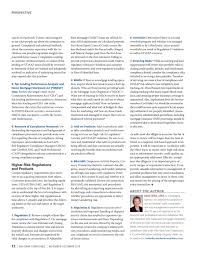 Undertake an assessment to understand the maturity levels of various conduct risk components, identify root causes and perform remediation. Aba Bank Compliance November December 2018 Page 12
