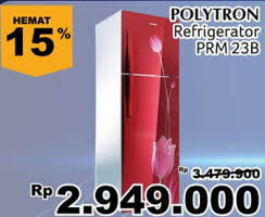 Temukan aneka promo kulkas 2 pintu termurah & harga kulkas 2 pintu terbaik. Promo Harga Lemari Es Terbaru Minggu Ini Katalog Giant Hemat Id