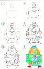 Diese gesichtskunst zeichnung zeigt ihnen die grundprinzipien des zeichnens charakter für anfänger. Seite Zeigt Wie Man Schritt Fur Schritt Lernt Einen Schneemann Zu Zeichnen Vektor Abbildung Illustration Von Kind Zeile 74350439