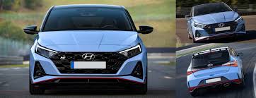 The front brakes are also 40mm larger than in the standard. Hyundai Unveil New I20n