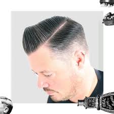 As you can see, the combed hair veers to one side, cascading down the side of the face. A Guide To Comb Over Haircuts Uppercut Deluxe Us