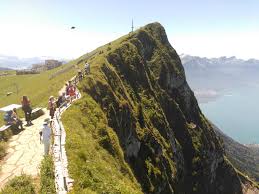 The ski area has the peculiarity of being accessible only by a rack railway. Wikiloc Picture Of 2016 07 19 Haut De Caux Rochers De Naye 2042m 1 6