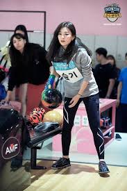 Seulgi Redvelvet Isac Bowling Selebritas