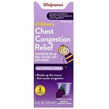Walgreens Children S Chest Congestion Relief Walgreens