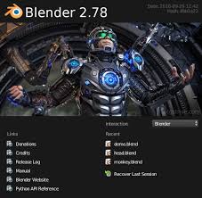 Image result for blender 2.72 splash screenshot