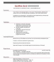 Foundation Executive Director Resume Example Livecareer