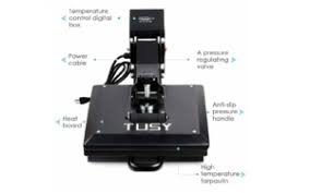 Tusy Heat Press Machine For Both Home And Industrial Use