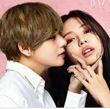 Why do some fans ship jennie (blackpink) with v (bts)? Bts V And Black Pink Jennie Facebook