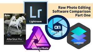 Raw Photo Editing Software Review Comparison For 2018