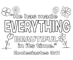 40+ free church coloring pages for printing and coloring. Ecclesiastes 3 11 Coloring Page Whats In The Bible