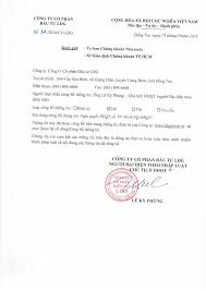 CÔNG TY CỔ PHẦN ĐẦU TƯ LDG - Người quan sát