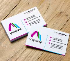 Design Print 1 Sided Business Cards In Lagos Nigeria Nukreationz